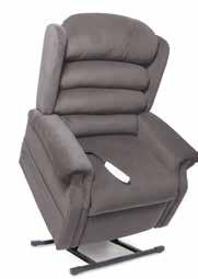 NEW! The Home Décor Collection of power lift recliners by Pride combines luxurious comfort,