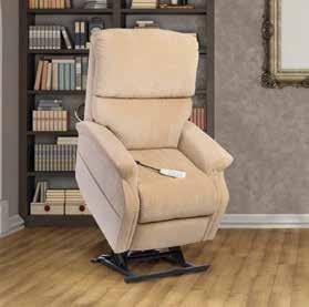 Pride Power Lift Recliners include an array of models, fabrics and styles to fit the