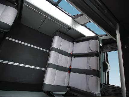 City Van Conversion Price from 21,000.00 Conversion Specification Reimo superflat elevating or hightop roof (supplied in white).
