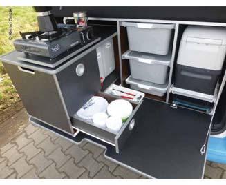 Camping Boxes & Removable Pods Camping Boxes Camping Box - M Camping Box - L Camping Box - W Camping Box - L CM VW Caddy Maxi Renault Kangoo II
