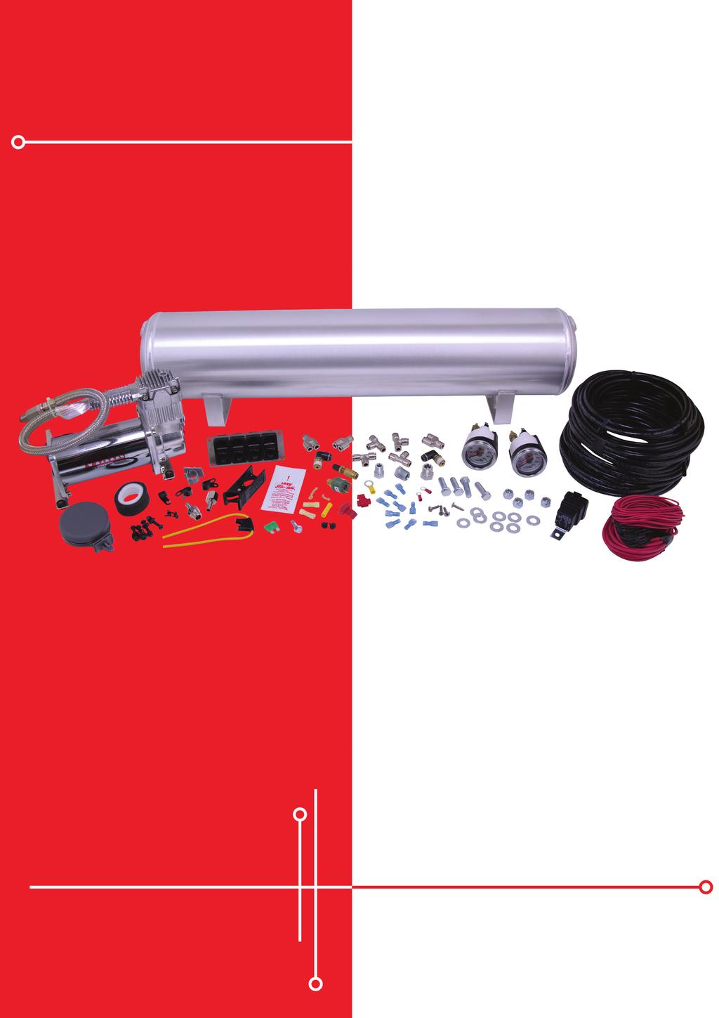 MN-726 (041404) ECR 7825 Air Lift PERFORMANCE Kit 27666 Manual Air Management System INSTALLATION GUIDE For maximum effectiveness and safety,