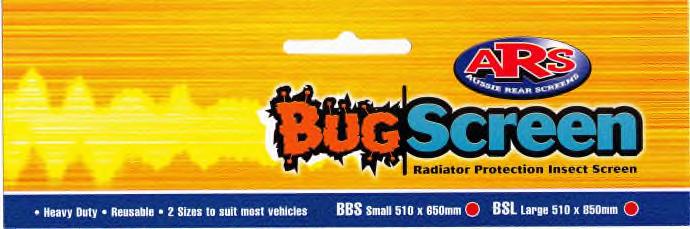 BUG SCREEN - EXTRA LARGE ( 510mm x 1000mm ) each