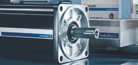 Motors and gearboxes Rexroth drive system IndraDrive 83 Ultra-safe Maximum torques up to 187 Nm Maximum speeds up to 9,000 rpm Range of encoder systems Explosion-proof enclosure Compliance with ATEX