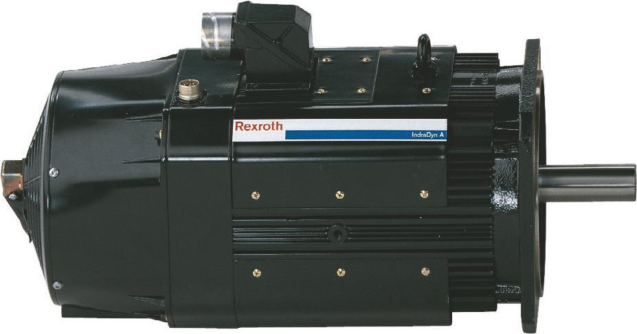 86 Rexroth drive system IndraDrive Motors and gearboxes IndraDyn A MAD air-cooled asynchronous servo motors With their impressive power density, the MAD range of motors is predestined for servo and