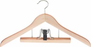 51031 53 000 51231 53 000 4002651 957722 x 45 14 50 370 x 370 x 470 7,3 300 Dual purpose hanger, shaped, wooden bar with transparent n-slip coating, solid wood, bodyformed, square finish to edges,