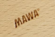 max. 10 cm² 1-side / without colour all wooden hanger 300 thermal printing Logo is applied with stamp and foil.