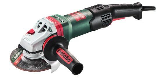 economical: ergonomic angle grinder for any application Powerful motor with good overload capacity Twist-proof guard Restart protection: prevents unintentional start-up after power supply