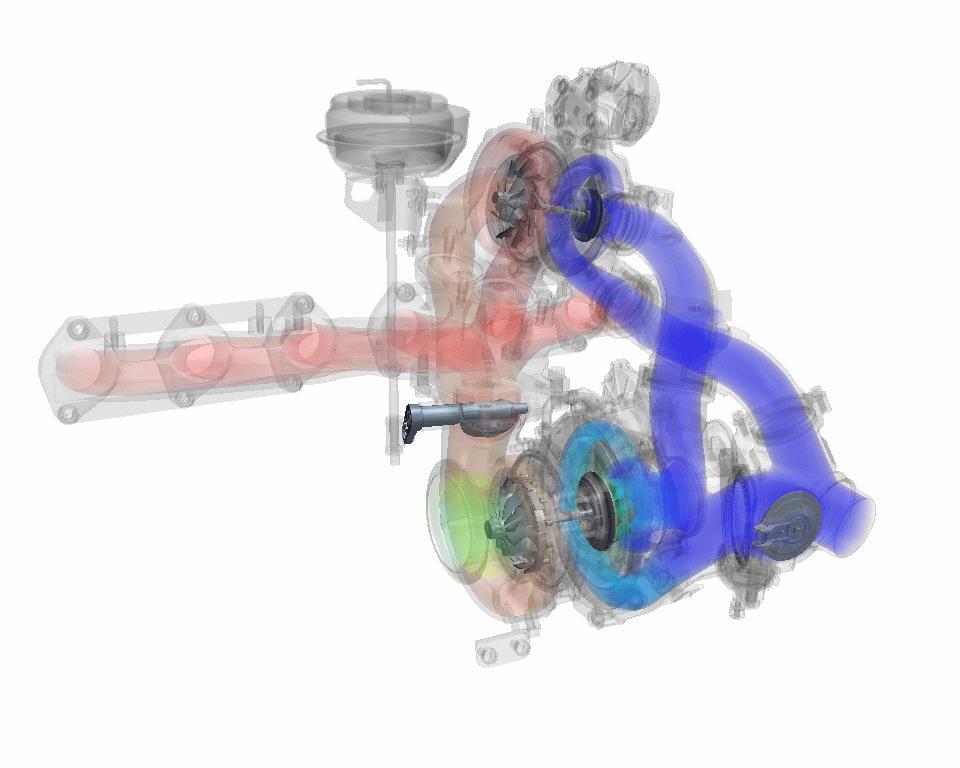 OUTLOOK 2-stage Turbocharger controlled High pressure VNT closed