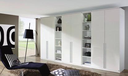 Hinged doors and folding doors: plain surface and