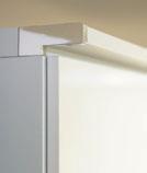 cornices with lighting can be ordered separately.