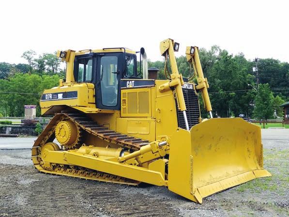 ABSOLUTE AUCTION CRAWLER TRACTORS `04 CAT D7R XR II 2004 CATERPILLAR Model D7R XR Series II Crawler Tractor, s/n AGN00761, powered by Cat 3176C diesel engine and powershift