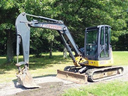 (10,400 Hours) XXXXX `02 KOMATSU PC130-6K 2009 JOHN DEERE Model 50D Mini Hydraulic Excavator, s/n 275024, powered by Yanmar 4 cylinder diesel engine and hydraulic drive, equipped with 5 6