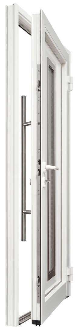 Aluminium lever handle Rondo Beautifully shaped interior lever As standard, all doors are equipped with