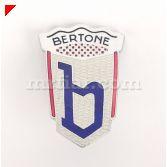 .. Biscione rear right 55 mm. emblem for Alfa Romeo models. New production made in Italy... Aluminum emblem for Alfa Romeo Bertone 1st Series models. New production made in Italy... Bertone 1st Series... 75 Milano 33 Metal Front.