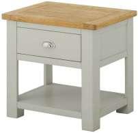 table with drawer nest of