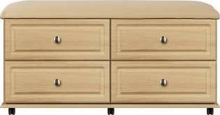 chest 2 drawer wide 4