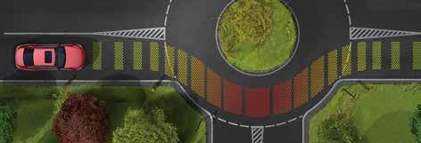 Route-based speed adaptation anticipates upcoming road features such as bends, junctions or roundabouts and adjusts the vehicle s speed accordingly.