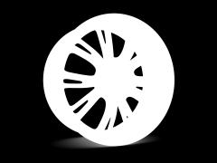 alloy wheels --- 1,150 Standard --- 5FB 19" 10-spoke' design