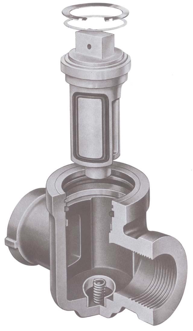 Design & Construction KEY PORT VALVE Series 400 Eccentric Valves combine proven design and quality construction to provide dependable long life for a variety of applications.