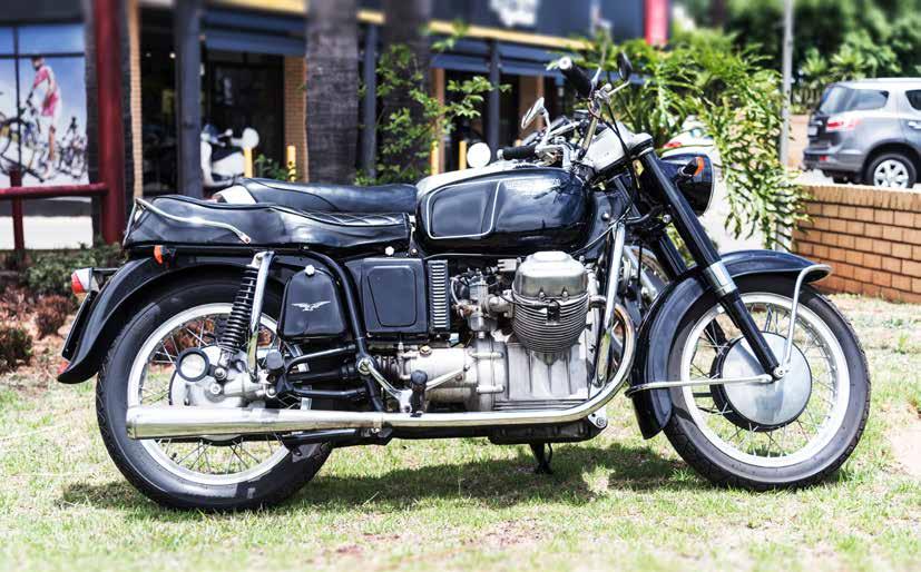 9 A 1970 MOTO GUZZI V700 MOTORCYCLE 757.5cc, 15209 miles After WW2, most Italian industries were in dire financial straits and Moto Guzzi was no exception.
