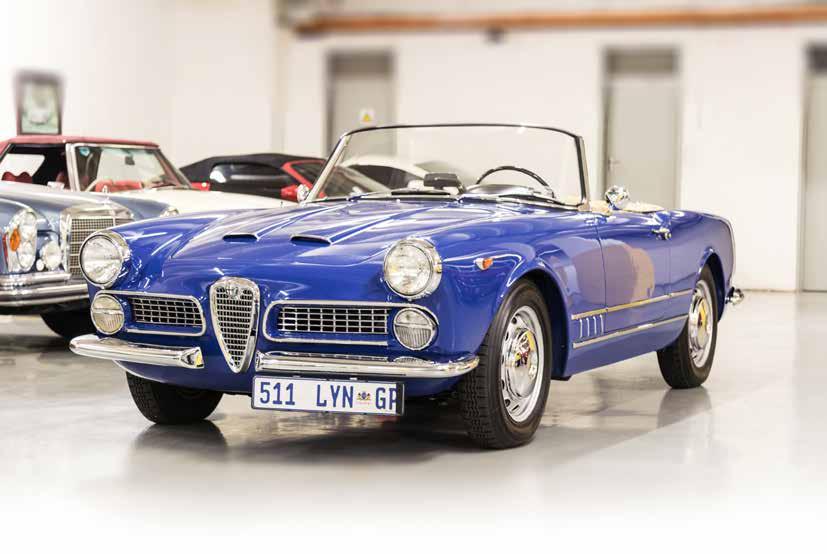 3 A 1962 ALFA ROMEO SPIDER BY TOURING convertible, 1975cc hemi DOHC inline four, 45336 miles, 5 speed manual synchromesh transmission, beige leather upholstery