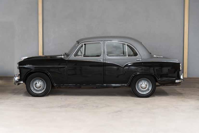 4 A 1956 MORIS ISIS FOUR DOOR SALOON 2l straight 6 motor, 2400 miles This car has been restored to a high standard and is in lovely