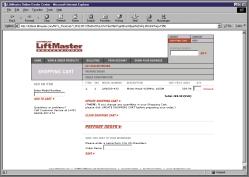 Internet The LiftMaster Dealer Extranet... A Password Protected Website Designed Exclusively For You!