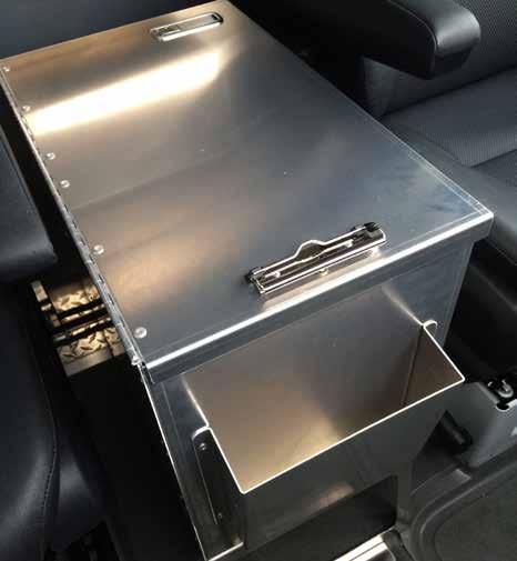 Cab Organizers J&M cab organizers are designed to utilize your cabin s otherwise wasted space.