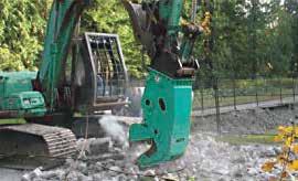 Attachment Series General Crusher General Crusher RSG Series It is designed for dismantling of Building.