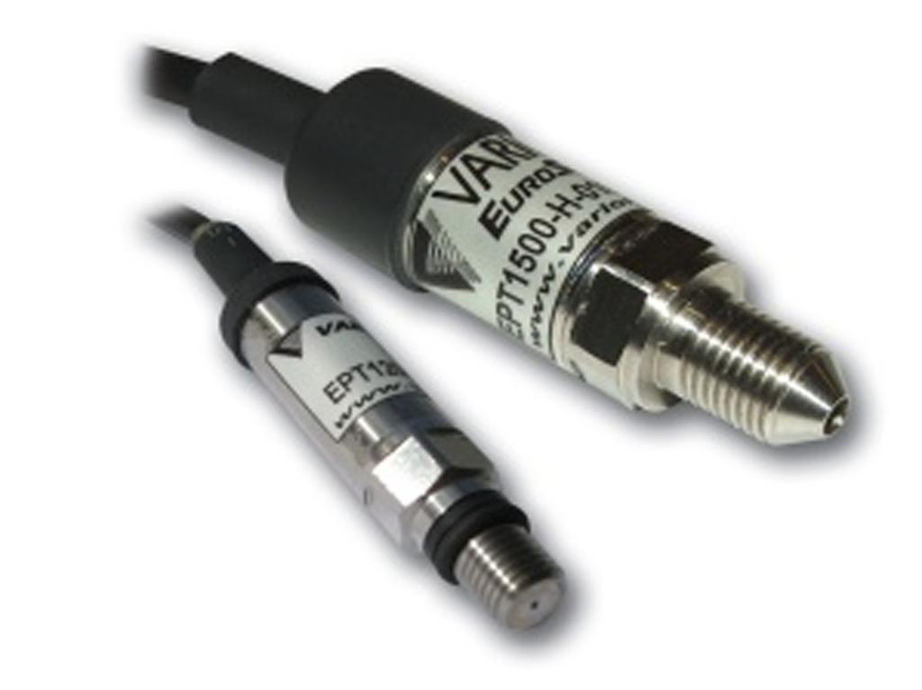 Pressure Sensor - EPT1200 / EPT1500 Miniature design Lightweight stainless steel construction Long life, high performance The miniature design of the EPT 1200 and EPT 1500 series uses a hermitically