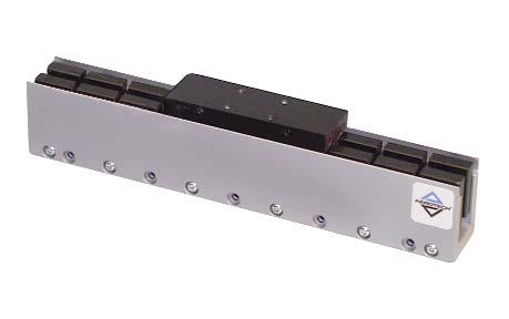 BLMC Series Linear Motors Compact size for tight space constraints; 7.2 mm x 31.8 mm cross section Continuous force to 184.0 N (41.4 lb); peak force to 736.0 N (16.
