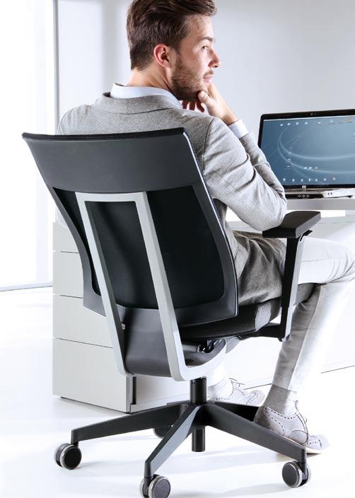 It s unique features should make sitting at a desk a pleasure and also directly contribute to your productivity.