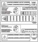 VersaPail (Piston Pump) 33 Warning Labels 3 4 5 6 Max... bar 7 8 9 Fig. 408437 Sign, heat output,general 9387 Blind rivet cl.end 3,x6,5 DIN7337 90083 Sign, dangerous voltage 9387 Blind rivet cl.