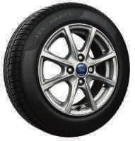 Zetec) 16" 10-spoke, Sparkle Silver alloy wheel