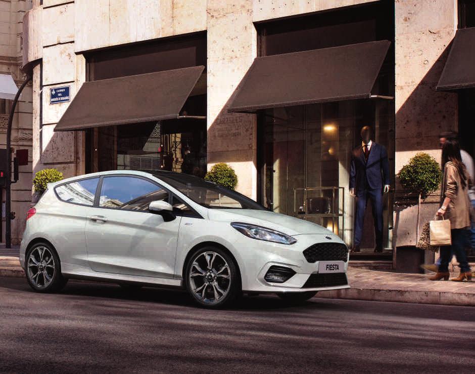 provides the unique Fiesta signature of exceptional driving dynamics combined with head turning good looks.