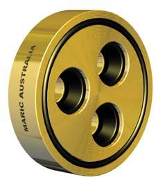 Brass Wafer type valves p. 32 Specifications Valve bodies Designed for mounting between Table D pipe flanges. Sizes flow rate standard no. of ranges avail. control rubbers 20mm from 0.