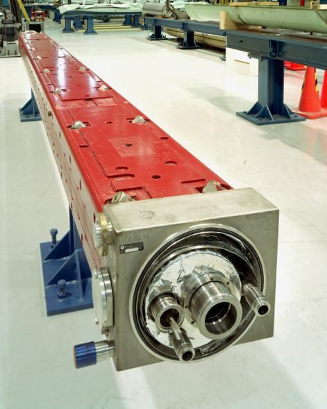 The Tevatron First large scale application of superconducting