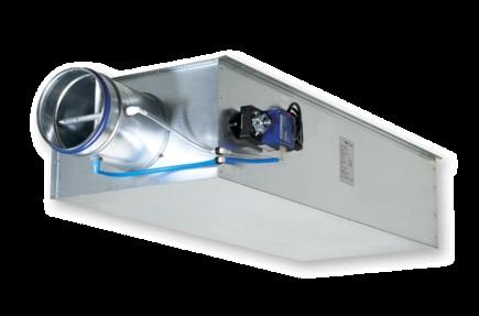 Type TVZ FOR SUPPLY AIR SYSTEMS WITH DEMANDING ACOUSTIC REQUIREMENTS VAV terminal units for the supply air control in buildings with variable air volume systems and demanding acoustic