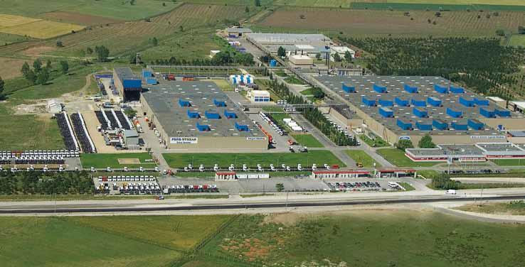 İnönü Plant - One of Ford s two global production centers for Cargo Opened in 1982 79,000m 2 covered area Cargo truck,
