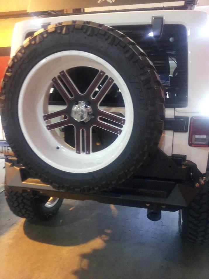 I. Overview Congratulations on your new purchase of the industries best and most stylish Jeep JK Rear Tire Carrier to go with your Fab Fours Rear Base Bumper purchase!