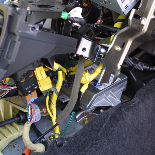 Passenger restraint systems may be activated by extrication activities.