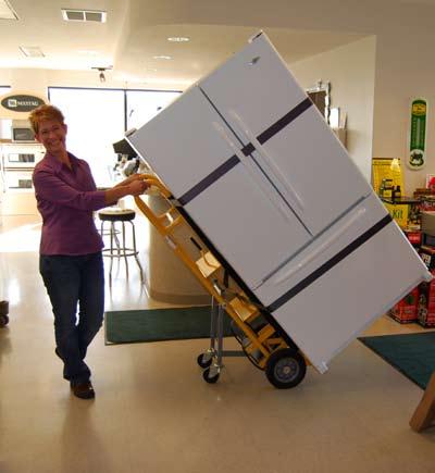 This cart is ideal for moving large, bulky and heavy appliances and awkward loads.