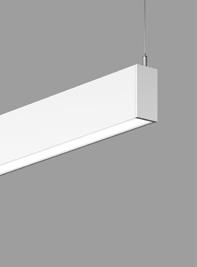 Shown with HLO optics ORDER GUIDE Integrated track DESCRIPTION PROJECT: Elegant and flexible, the Via 2 / pendant features the option of our Widespread TYPE: Optics for smooth ceiling brightness.