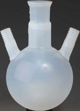 Transparent, non-porous, central ground joint neck size 29 and lateral ground