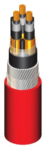 N2XSERY 3 x (25-300) mm² 3.6/6 kv N2XSERY 3 x (25-300) mm² 3.6/6 kv (Copper, XLPE Insulated, Copper Tape,, PVC Sheathed) 25 41.0 3,102 35 43.5 3,587 50 48.0 4,576 70 52.0 5,579 95 55.5 6,642 120 59.
