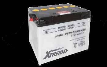 BATTERY UPPLIE.BE 65 Alt. Voltage Layout Terminals Conventional Motorcycle batteries - separate acid pack included - 2V YB2.5L-C 2 2,5 24 80 70 05, M00 YB2.