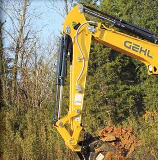 The all-new Gehl Z35 GEN:2 compact excavator incorporates