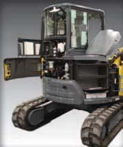 NEW cab features 4-WAY ADJUSTABLE SEAT can be monitored without starting the