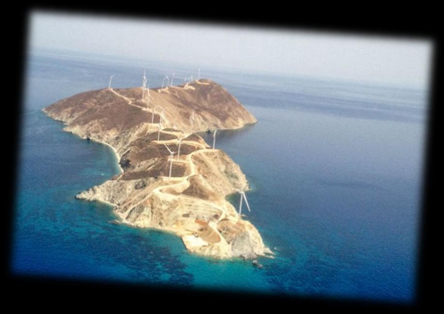 Renewables Prospect The vision for cheaper and clean electricity Most Aegean Islands are not connected to the mainland grid and thus rely on polluting and costly-inefficient diesel generation Cost of