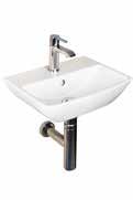 fittings are pre-installed in cisterns Soft-close seat included with WC pack 40cm Basin 40cm wall hung basin 1TH 108.